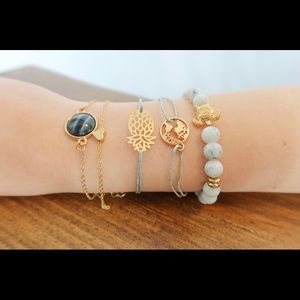 Turtle bracelet set